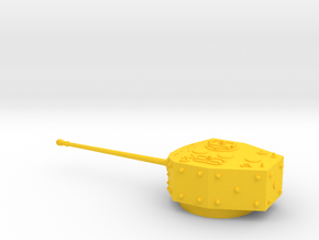 1/72 TOG II* Turret in Yellow Smooth Versatile Plastic