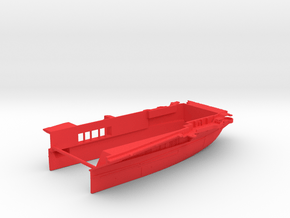 1/700 CVS-11 Intrepid Stern Waterline Open Doors in Red Smooth Versatile Plastic