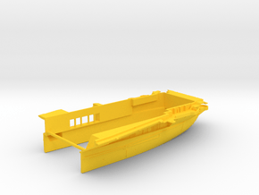 1/700 CVS-11 Intrepid Stern Waterline Open Doors in Yellow Smooth Versatile Plastic