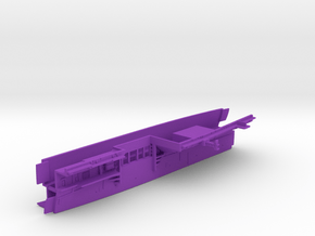 1/700 CVS-11 Intrepid Midsh. Waterline Open Doors in Purple Smooth Versatile Plastic