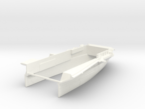 1/700 CVS-11 USS Intrepid Stern Waterline in White Smooth Versatile Plastic