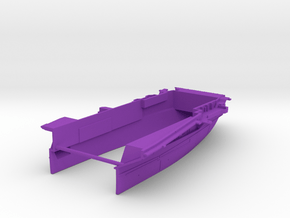 1/700 CVS-11 USS Intrepid Stern Waterline in Purple Smooth Versatile Plastic