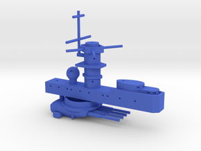 1/700 FlugDeckKreuzer AIV Superstructure in Blue Smooth Versatile Plastic