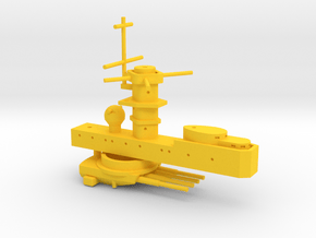 1/700 FlugDeckKreuzer AIV Superstructure in Yellow Smooth Versatile Plastic
