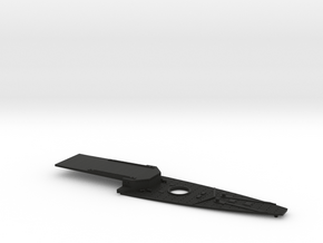 1/700 FlugDeckKreuzer AIV Bow Deck in Black Smooth Versatile Plastic