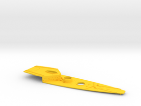 1/700 FlugDeckKreuzer AIIa Bow Deck (w/out Deck Pl in Yellow Smooth Versatile Plastic