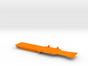 1/700 FlugDeckKreuzer AIIa Stern Deck in Orange Smooth Versatile Plastic