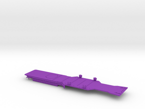 1/700 FlugDeckKreuzer AIIa Stern Deck in Purple Smooth Versatile Plastic