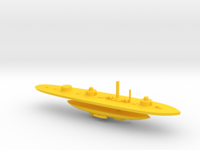 1/700 USS Roanoke & USS Keokuk in Yellow Smooth Versatile Plastic