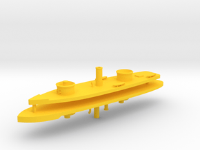 1/700 USS Onondaga & Miantonomoh Class Monitors in Yellow Smooth Versatile Plastic
