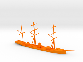 1/700 Scorpion Class Ironclad in Orange Smooth Versatile Plastic