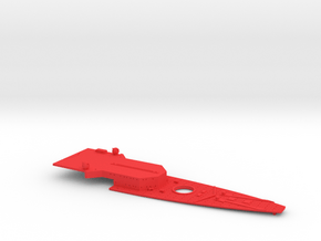 1/700 FlugDeckKreuzer AII Bow Deck in Red Smooth Versatile Plastic