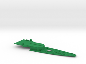 1/700 FlugDeckKreuzer AII Bow Deck in Green Smooth Versatile Plastic