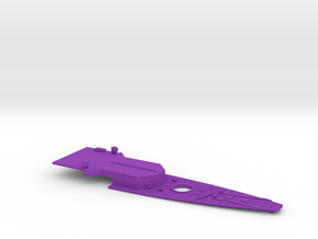 1/700 FlugDeckKreuzer AII Bow Deck in Purple Smooth Versatile Plastic