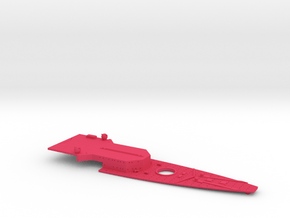 1/700 FlugDeckKreuzer AII Bow Deck in Pink Smooth Versatile Plastic