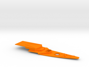 1/700 FlugDeckKreuzer AIII Bow Deck (w/out Deck Pl in Orange Smooth Versatile Plastic