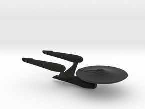 Enterprise-A (Beyond) / 7.6cm - 3in in Black Smooth Versatile Plastic