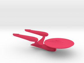 Enterprise-A (Beyond) / 7.6cm - 3in in Pink Smooth Versatile Plastic