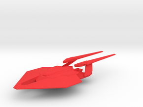 1/7000 Deimos Class Stealth Mode in Red Smooth Versatile Plastic