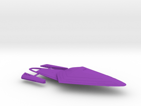 USS Voyager-J (Jointed) / 14cm - 5.5in in Purple Smooth Versatile Plastic