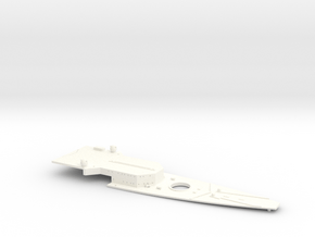1/700 FlugDeckKreuzer AII Bow Deck (w/out Deck Pla in White Smooth Versatile Plastic