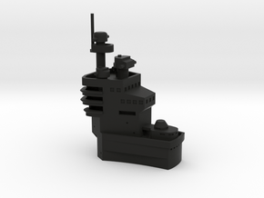 1/700 G3 Battlecruiser Superstructure in Black Smooth Versatile Plastic