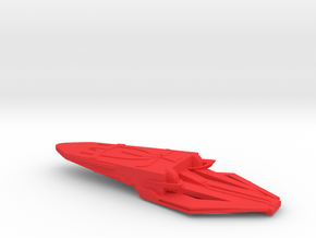 1/7000 'Etlh Class in Red Smooth Versatile Plastic