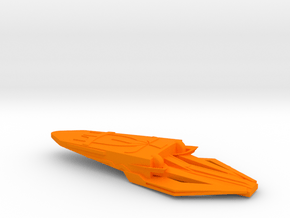 1/7000 'Etlh Class in Orange Smooth Versatile Plastic