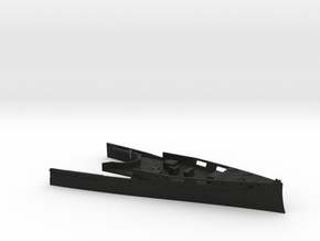 1/350 SMS Friedrich der Grosse Bow Waterline in Black Smooth Versatile Plastic