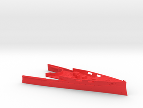 1/350 SMS Friedrich der Grosse Bow Waterline in Red Smooth Versatile Plastic