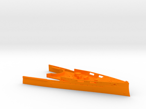 1/350 SMS Friedrich der Grosse Bow Waterline in Orange Smooth Versatile Plastic