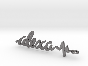 Alexa-Memory-Pendant-100mm in Processed Stainless Steel 17-4PH (BJT)