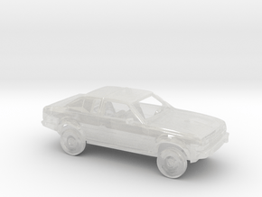 1/87 1980-87 AMC Eagle Coupe Kit in Clear Ultra Fine Detail Plastic