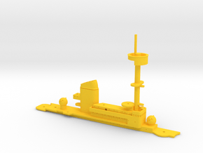 1/600 Light Carrier Seydlitz (Weser) Island in Yellow Smooth Versatile Plastic
