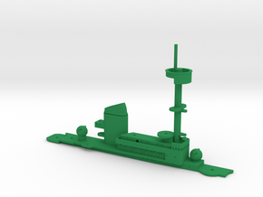 1/600 Light Carrier Seydlitz (Weser) Island in Green Smooth Versatile Plastic
