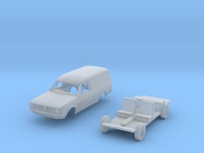 Morris Marina Van 00 Gauge in Tan Fine Detail Plastic