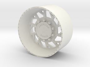 1/24 SCALE AMERICAN FORCE 6D04 MAN O'WAR SD WHEEL in White Natural Versatile Plastic