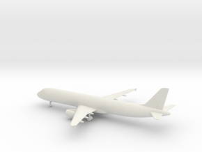 Airbus A321P2F in White Natural Versatile Plastic: 6mm