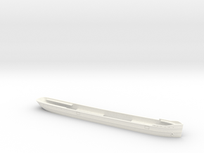 1/350 CSS Tallahassee Hull Waterline in White Smooth Versatile Plastic