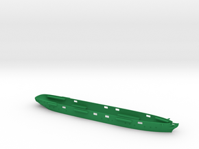 1/350 CSS Shenandoah Hull Waterline in Green Smooth Versatile Plastic