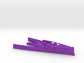 1/600 SMS Friedrich der Grosse Bow Waterline in Purple Smooth Versatile Plastic
