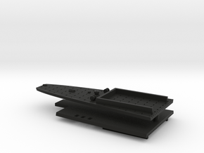 1/600 Light Carrier Seydlitz (Weser) Stern Deck in Black Smooth Versatile Plastic