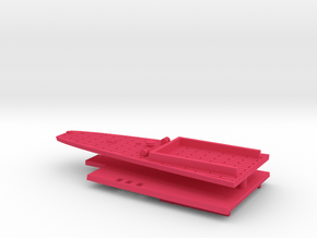 1/600 Light Carrier Seydlitz (Weser) Stern Deck in Pink Smooth Versatile Plastic