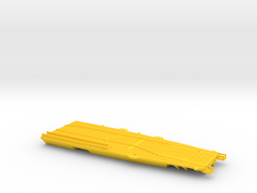 1/600 Carrier Seydlitz (Weser) Hangar Deck Front in Yellow Smooth Versatile Plastic