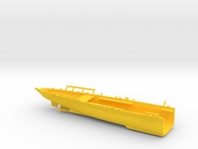 1/600 Light Carrier Seydlitz (Weser) Stern in Yellow Smooth Versatile Plastic