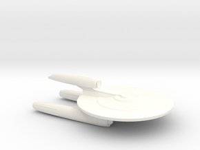 Starship A Design (2009) / 10cm - 4in in White Smooth Versatile Plastic