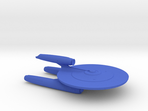 Starship A Design (2009) / 10cm - 4in in Blue Smooth Versatile Plastic