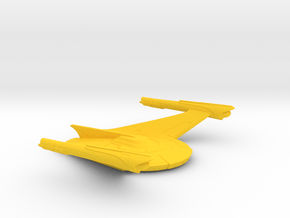 1/1400 Romulan Bird of Prey (Picard) in Yellow Smooth Versatile Plastic