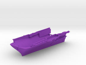 1/600 Bon Homme Richard (CVA-31) Bow Waterline in Purple Smooth Versatile Plastic