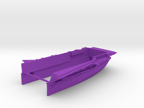 1/700 Bon Homme Richard (CVA-31) Stern Waterline in Purple Smooth Versatile Plastic